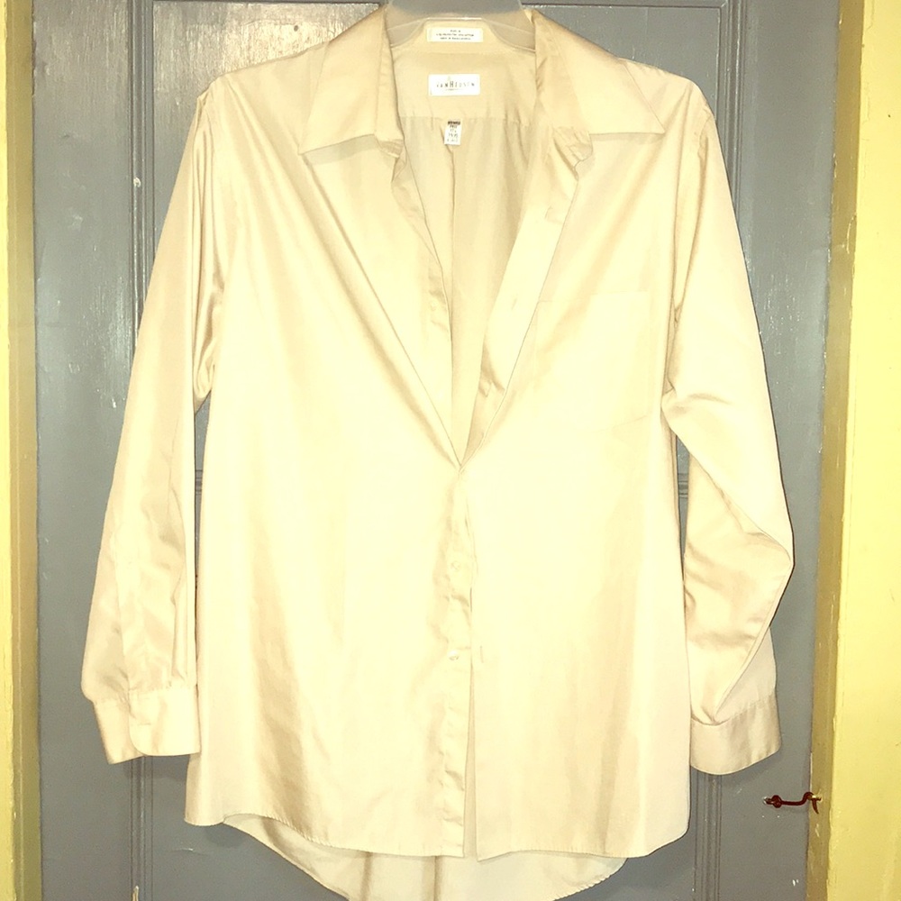 Light tan Van Heusen dress shirt XL